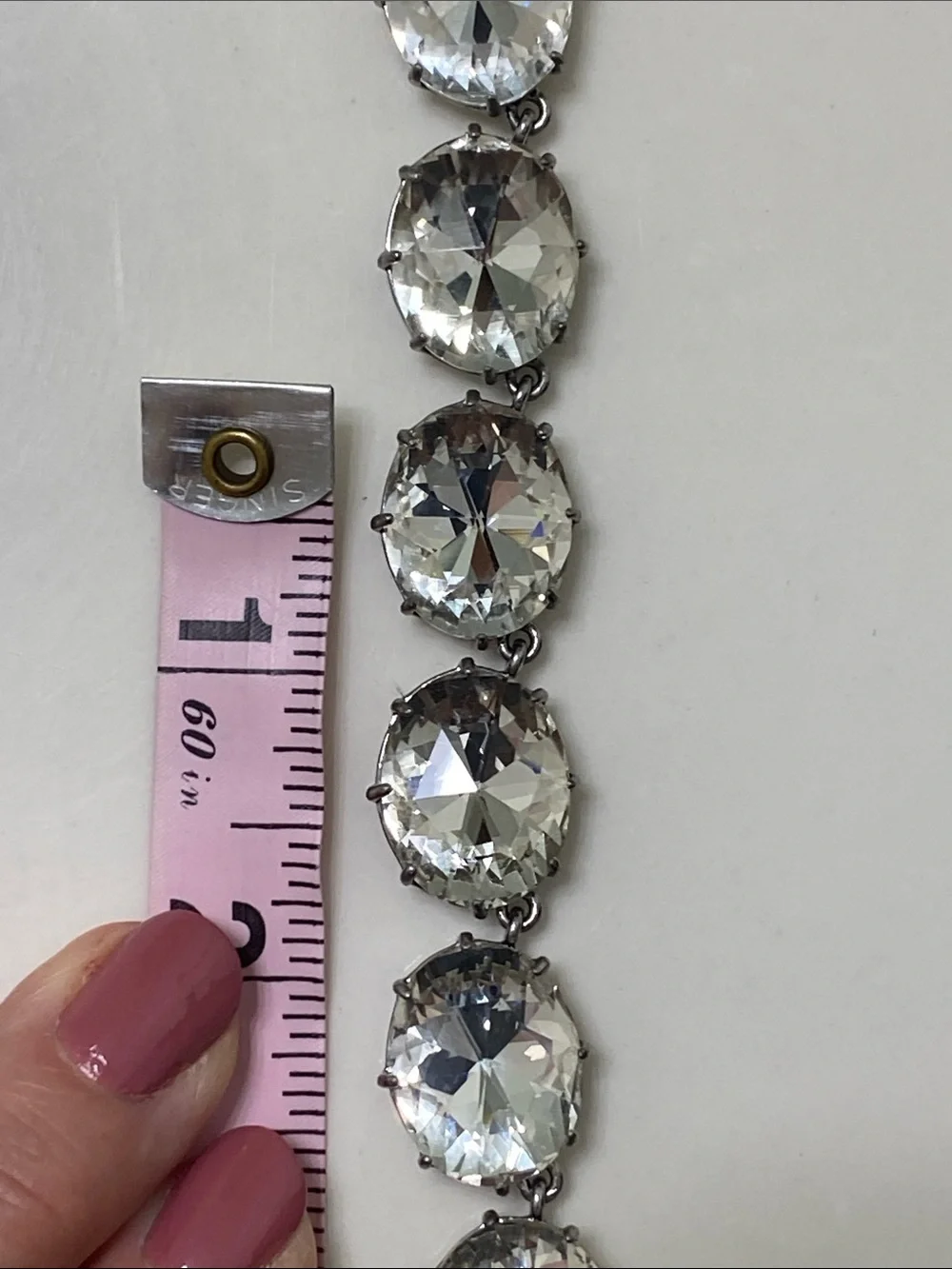 Tory Burch Stunning Crystal Collar Rivière Necklace 🤩🤩